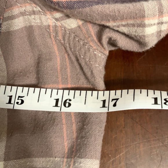 Bench Pink Plaid Button Front Shirt - Picture 7 of 9